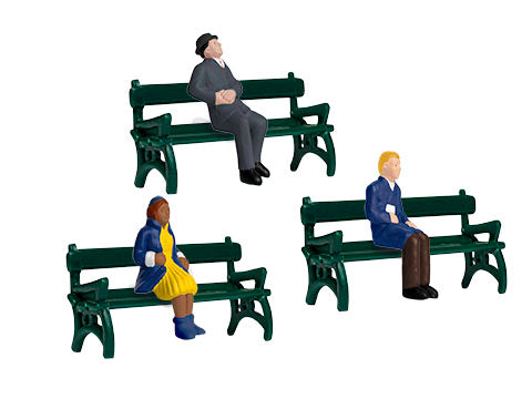 Lionel # 1930190 Sitting People With Benches / 6