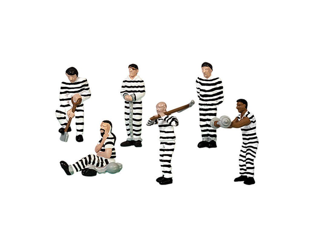 Lionel # 1930260 Prisoners ( striped ) / 6-Pack