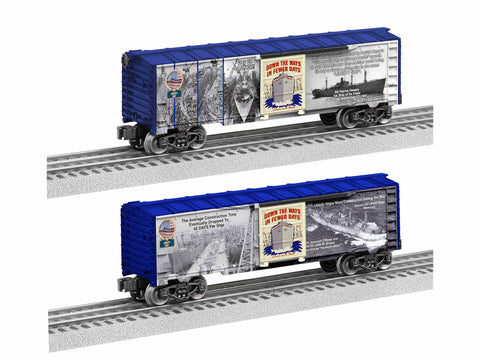 Lionel # 1938240 Liberty Ship Boxcar