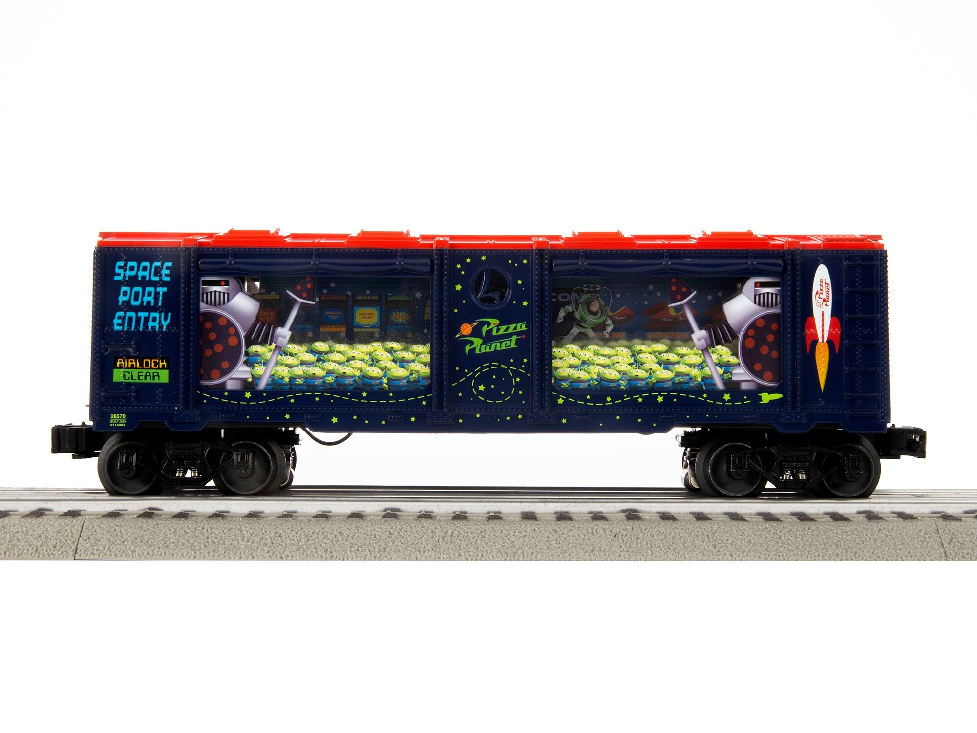 Lionel # 2028570 Toy Story-Pizza Planet Aquarium Car