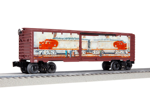 Lionel # 2128300 Angela Trotta Thomas Santa Fe Boxcar