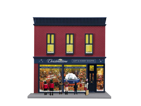 Lionel # 2129090 Angela Trotta Thomas Christmas Time Hobby Store Building