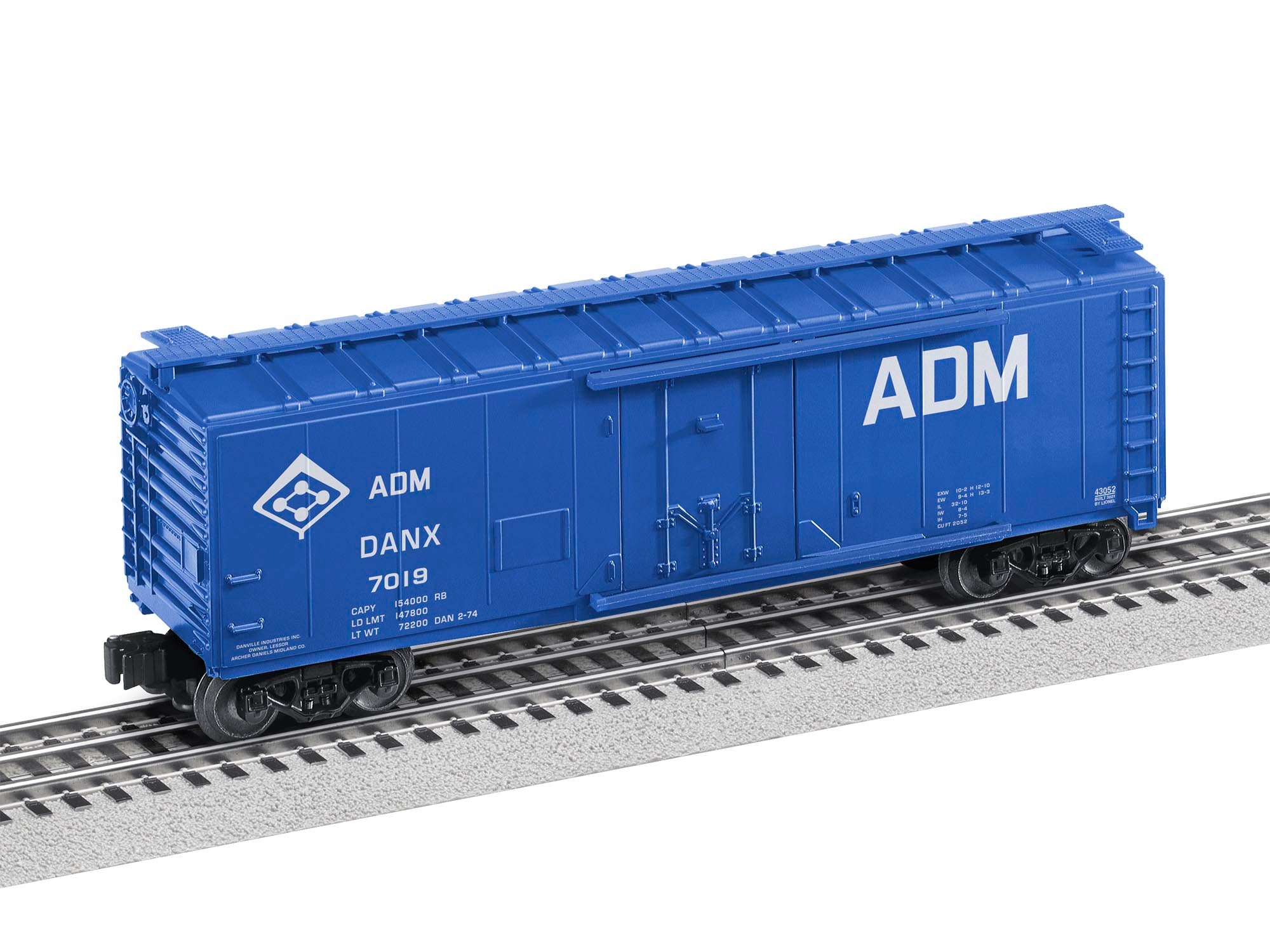 Lionel # 2143052 ADM Std O RBL #7019