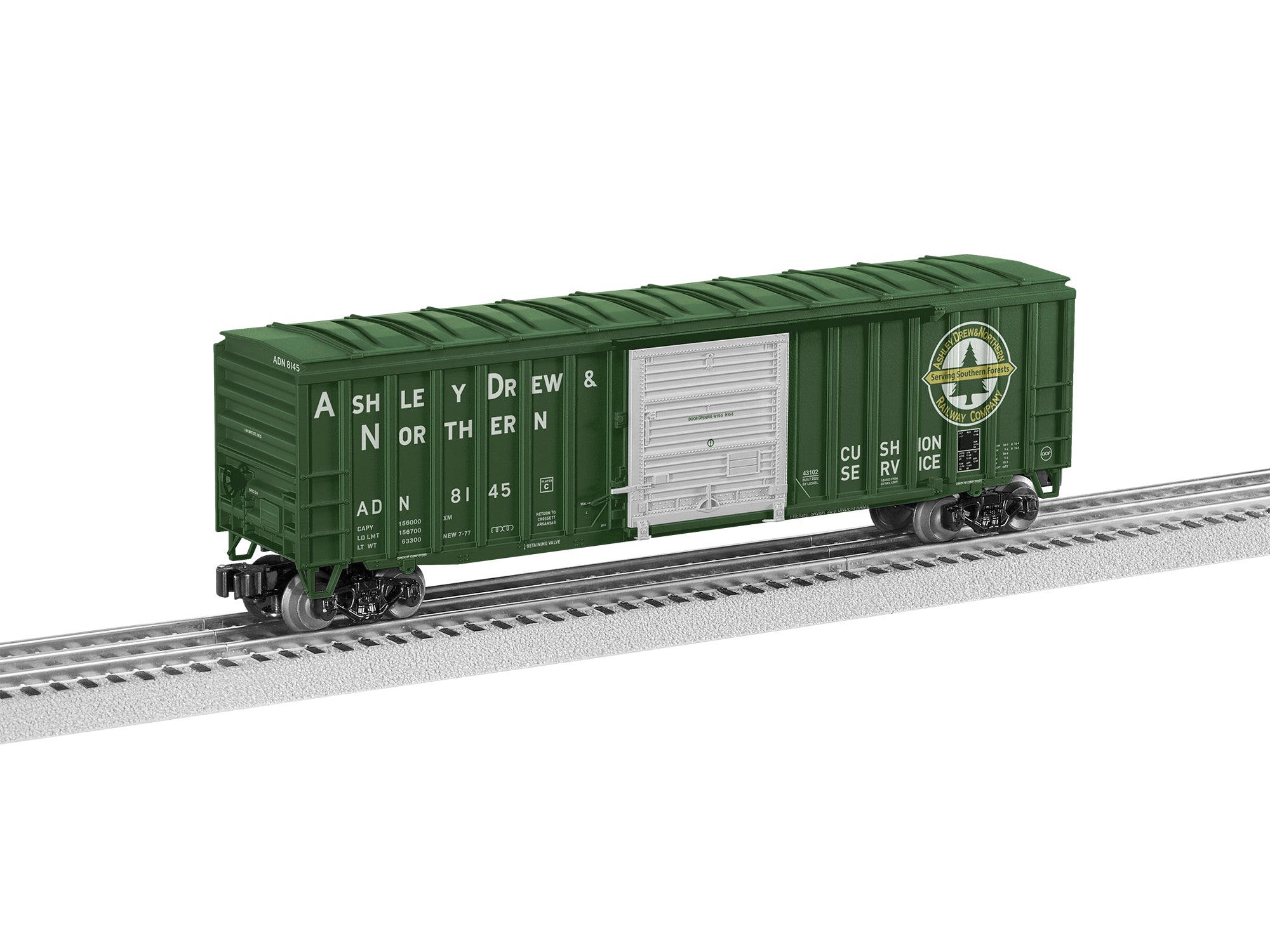 Lionel # 2243102 Ashley Drew & Northern Modern Boxcar #8145