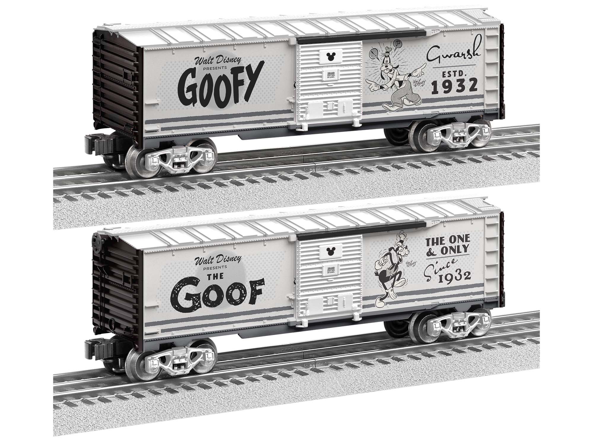 Lionel # 2328440 Disney 100 Goofy Vault Moments BoxCar