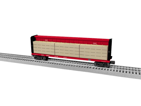 Lionel # 2343072 CSX Centerbeam Flatcar #600712
