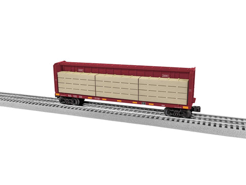Lionel # 2343082 Norfolk Southern Centerbeam Flatcar #120231