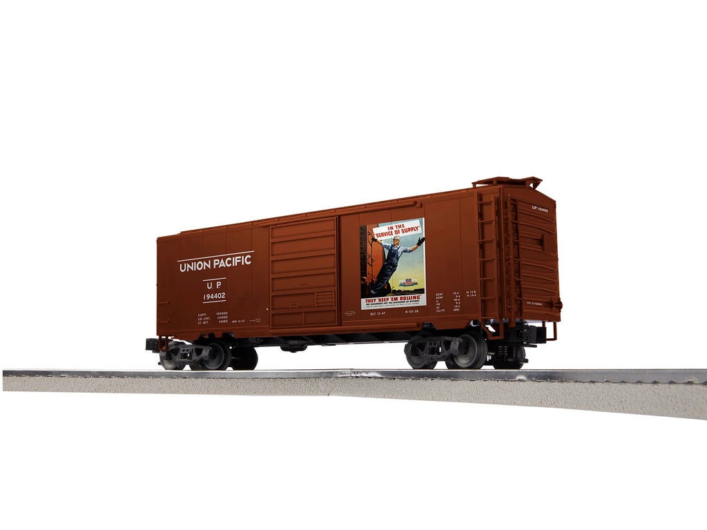 Lionel # 2442010 UP WWII Boxcar Art PS1 3 Pack #1