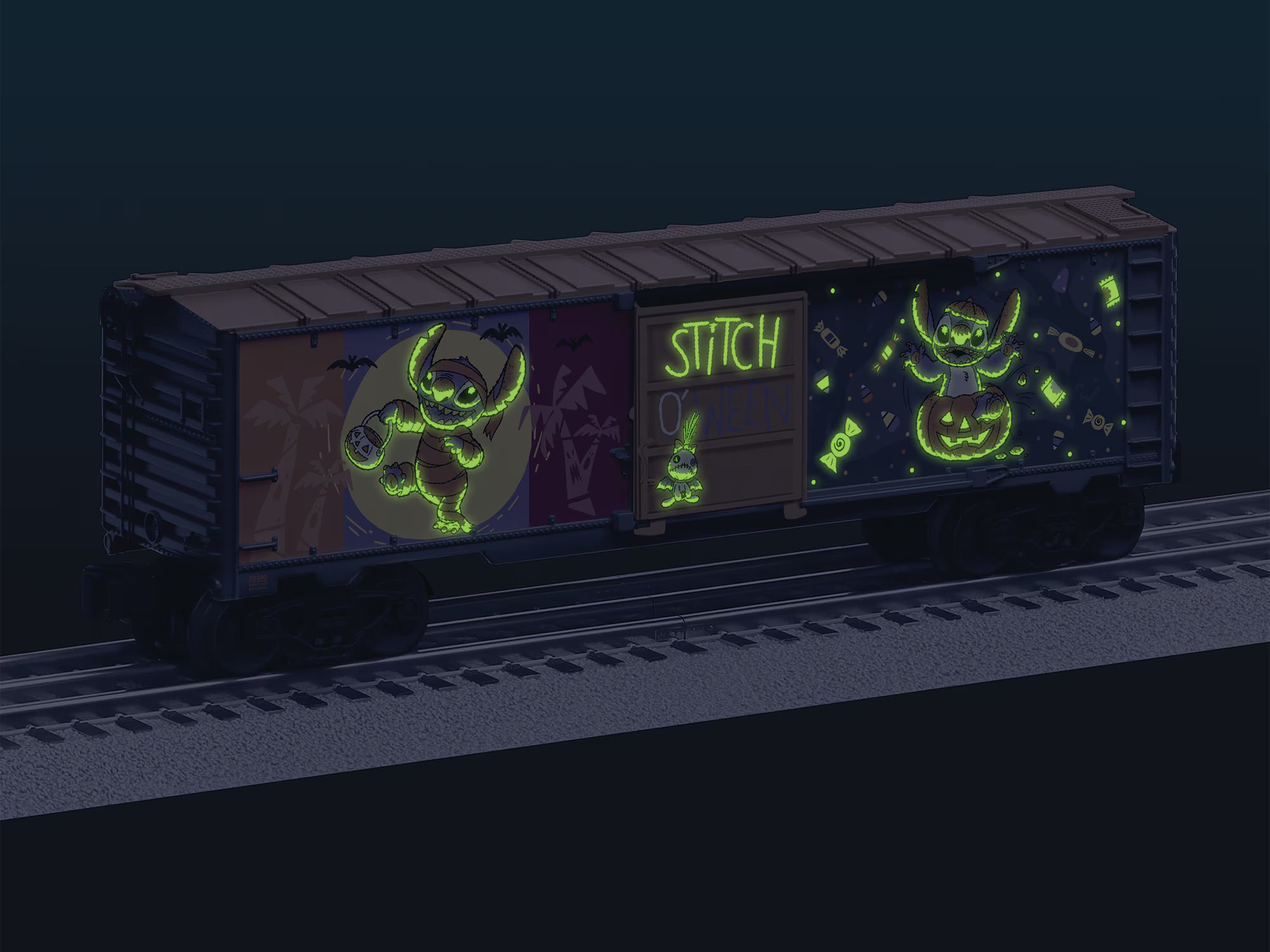 Lionel # 2528500 Disney Stitch Halloween Boxcar