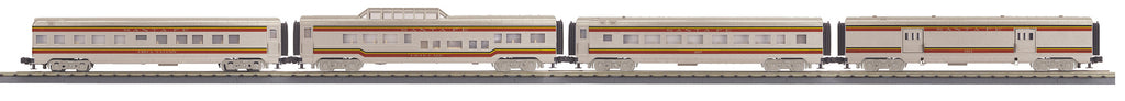 MTH # 30-68240 Santa Fe 4 Car 60' Streamlined Passenger Set