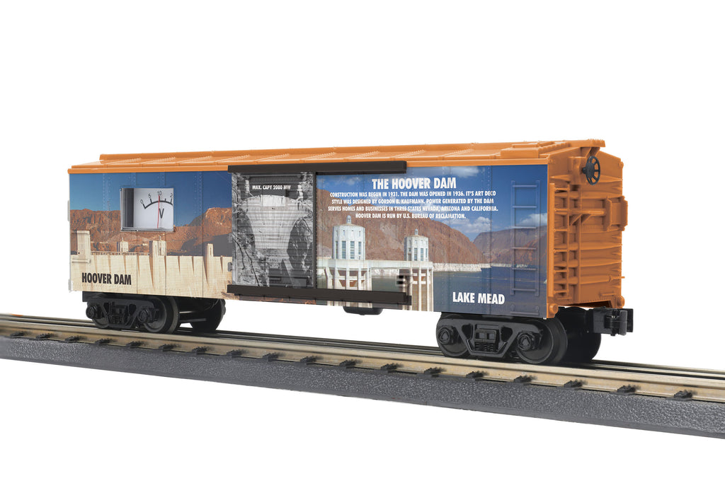 MTH # 30-71023 Hoover Dam Box Car w/Power Meter