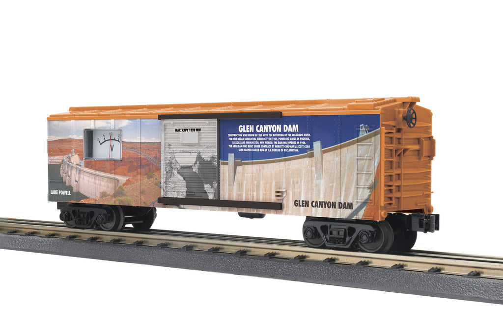 MTH # 30-71024 Glen Canyon Dam Box Car w/Power Meter