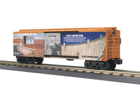 MTH # 30-71024 Glen Canyon Dam Box Car w/Power Meter