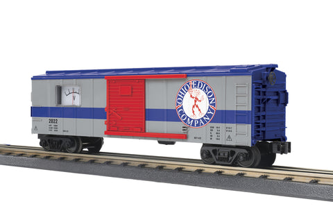MTH # 30-71124 Ohio Edison Box Car w/Power Meter