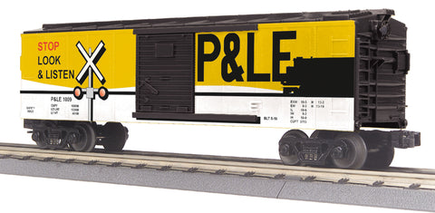 MTH # 30-74856 Pittsburgh & Lake Erie Box Car w/Blinking LED's
