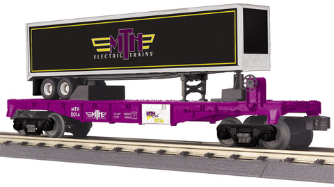 MTH # 30-76561 MTHRRC 2013 Flat Car w/Trailer