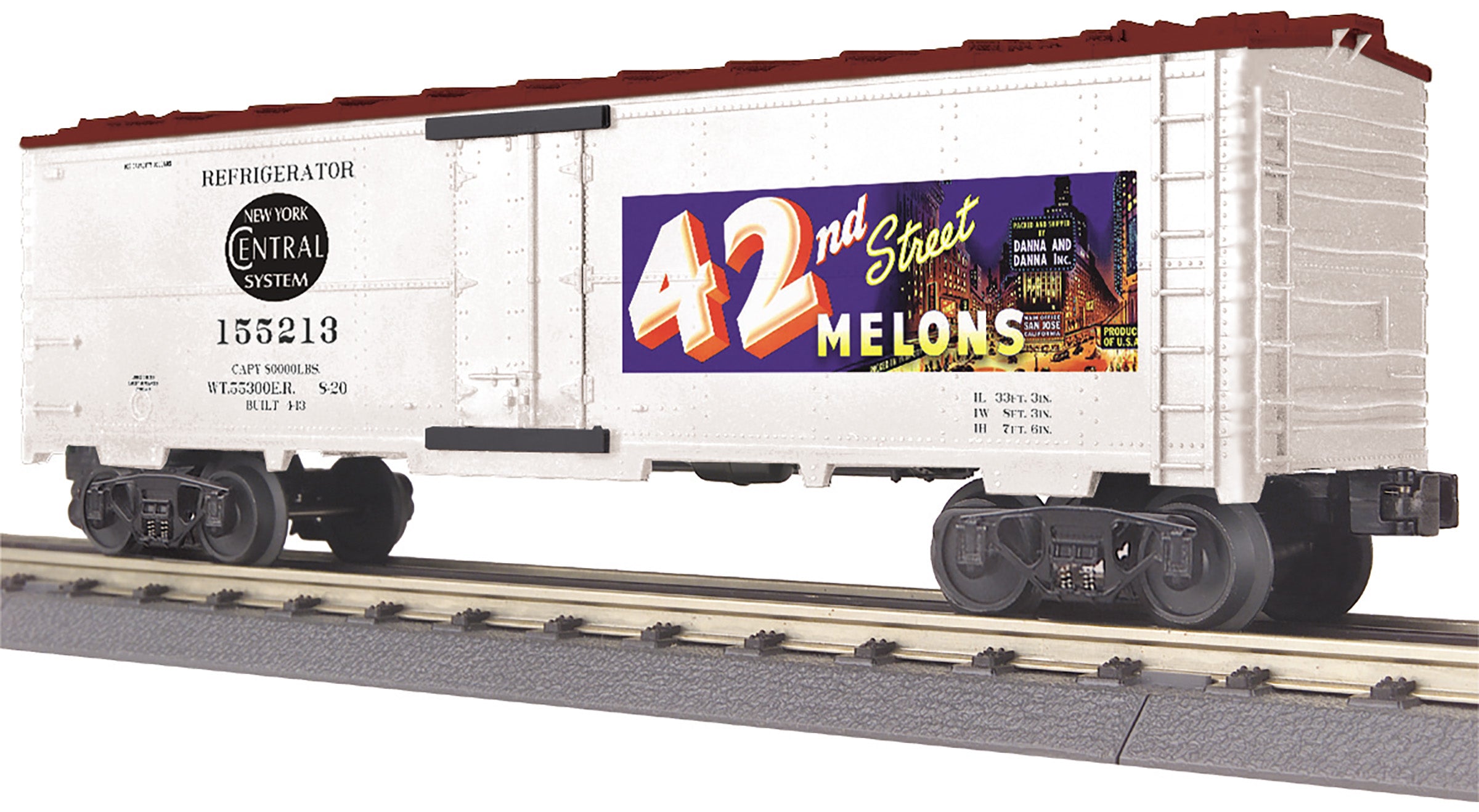 MTH # 30-78226 42nd Street Mellons Modern Reefer Car