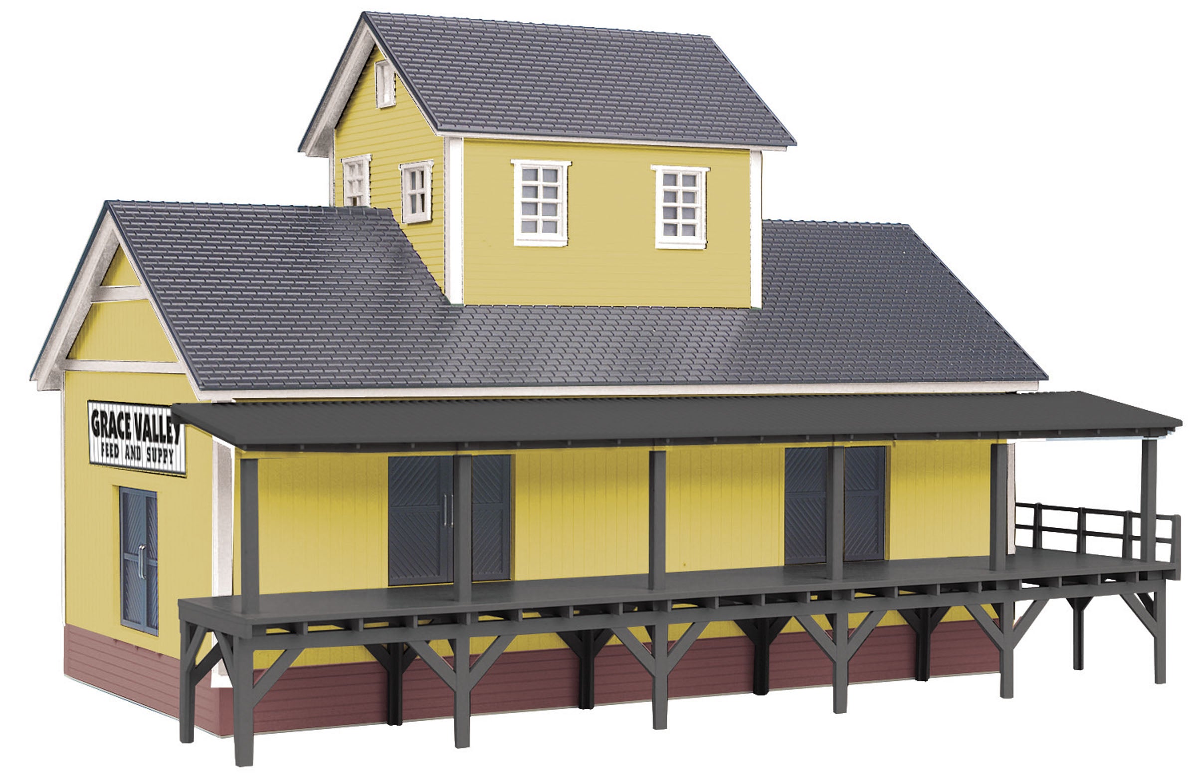 MTH # 30-90082 Grace Valley Feed and Supply Dry Goods Transfer Warehouse