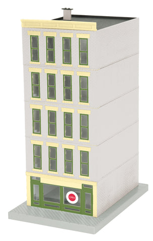 MTH # 30-90556 Grand Hotel 5-Story Hotel w/Blinking Sign
