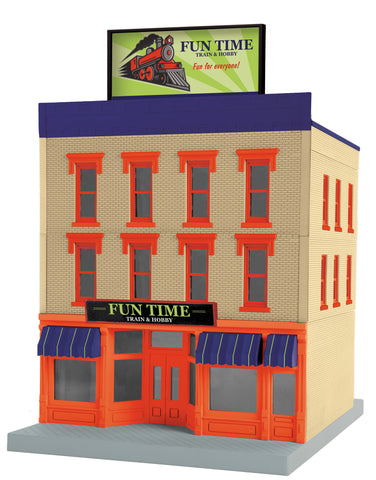 MTH #30-90659 O 3 Story Building Fun Time