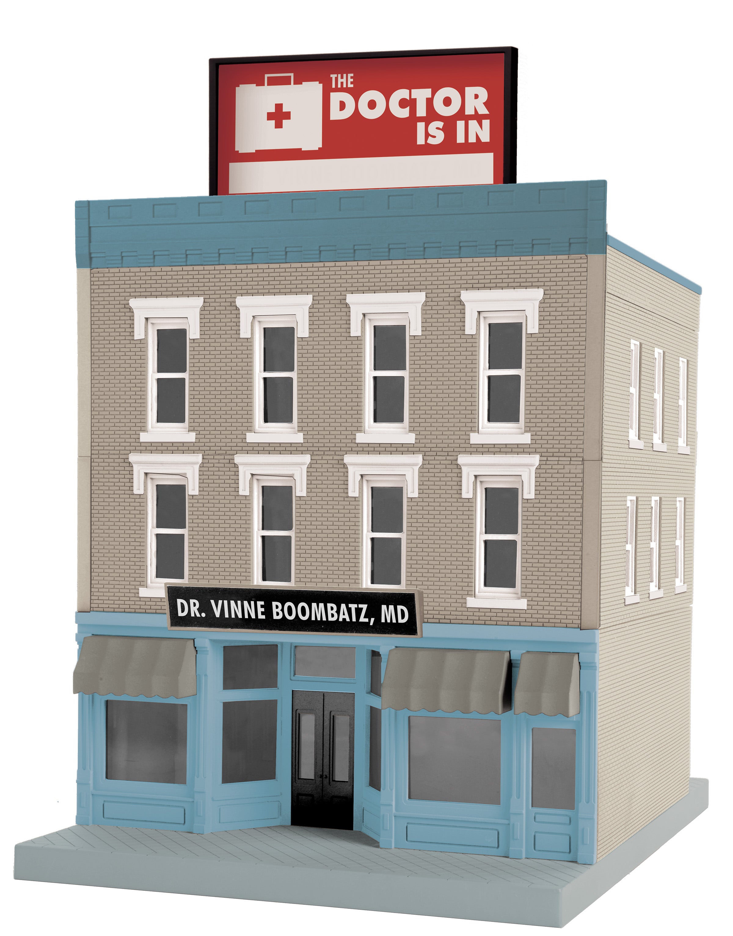 MTH # 30-90660 Dr. Vinne Boombatz MD 3 Story City Building