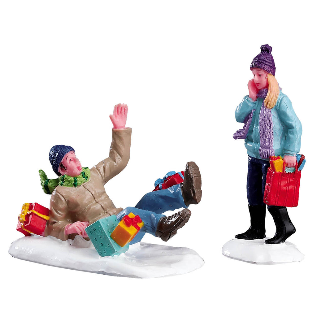 Lemax # 52360 Shopping Date, Set Of 2