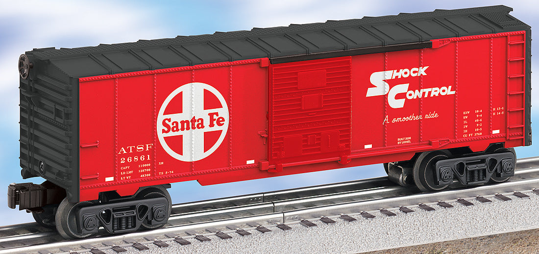 Lionel # 26861 SF BoxCar W/Diesel TrainSounds