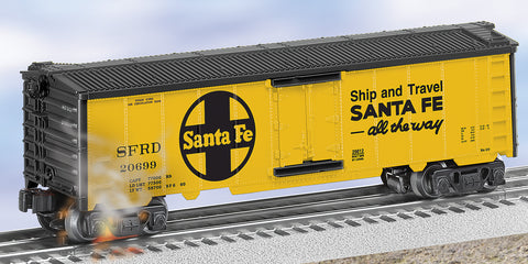 Lionel # 29812 Santa Fe Hot Box Reefer