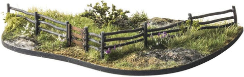 Woodland Scenics # A3001 Log Fence