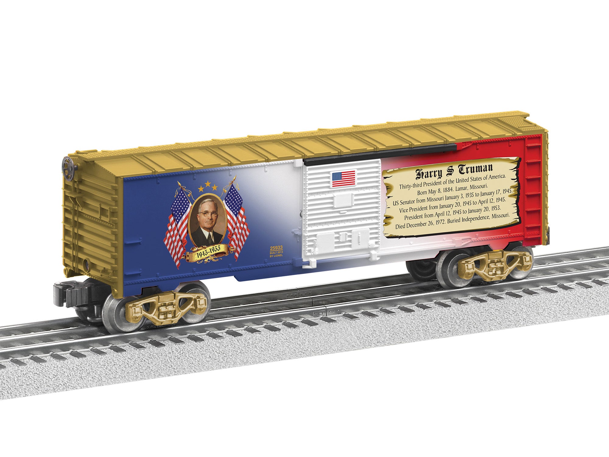 Lionel # 25933 President Truman BoxCar