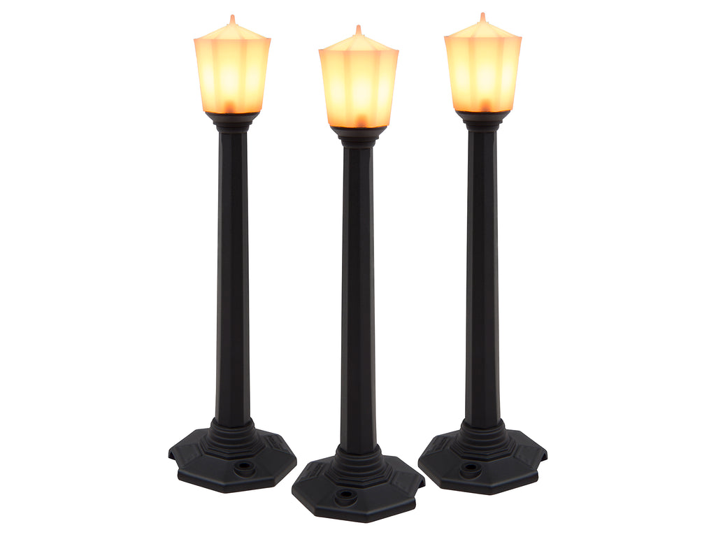 Lionel # 37174 Classic Street Lamps - Black Set Of 3