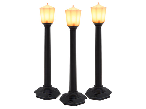 Lionel # 37174 Classic Street Lamps - Black Set Of 3