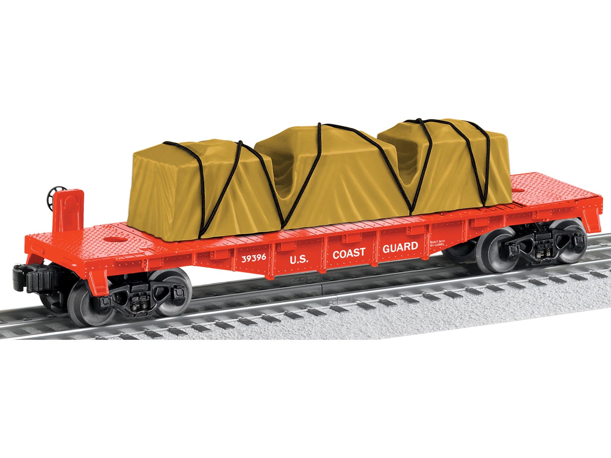 Lionel # 39396 U.S.A. Coast Guard Flatcar