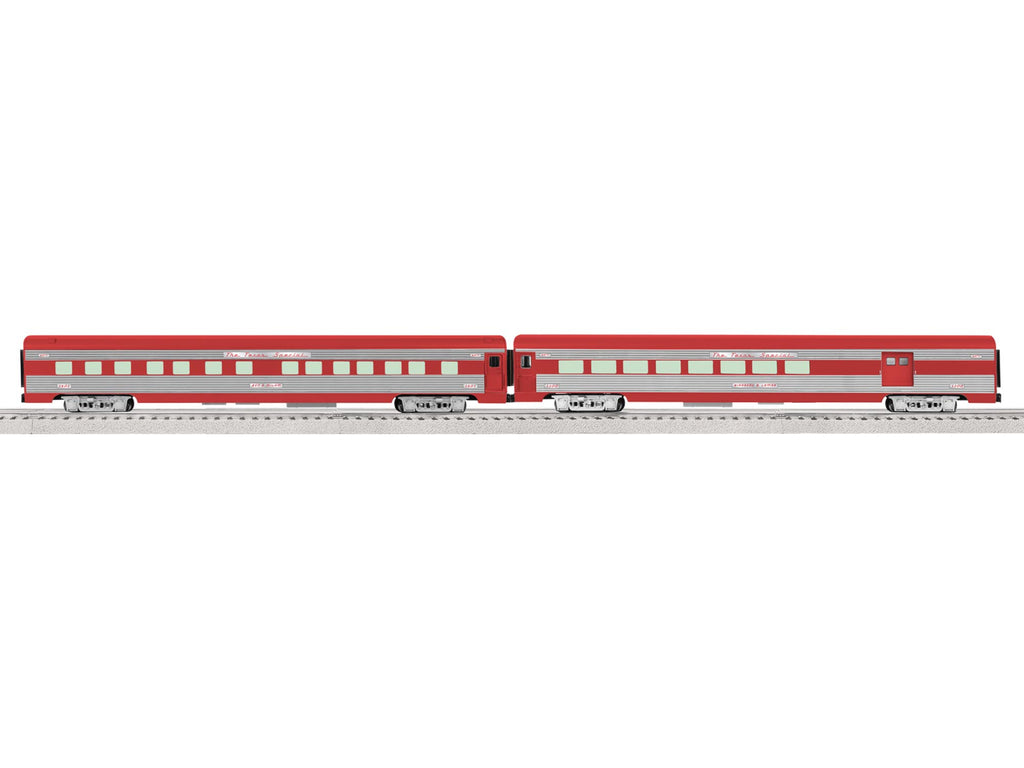 Lionel # 82579 Texas Special 21" Streamlined Passenger Car 2 Pack