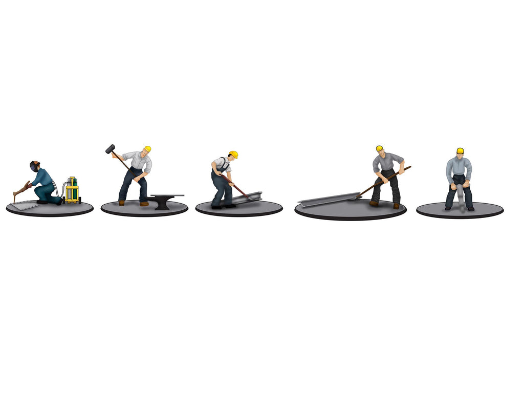 Lionel # 83168 Iron Workers Figure Pack/5 Figures