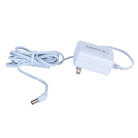Lemax # 74254 Power Adaptor, 4.5V, 550mA,White, 1-Output, Type-L