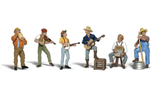 Woodland Scenics # A2743 O Scale Jug Band