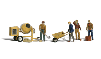 Woodland Scenics # A2753 O Scale Masonry Workers