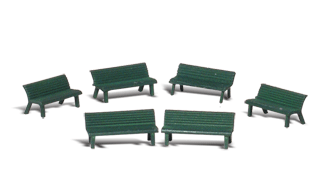 Woodland Scenics # A2758 O Scale Park Benches