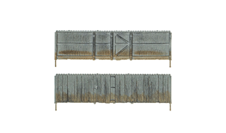 Woodland Scenics # A3005 Privacy Fence