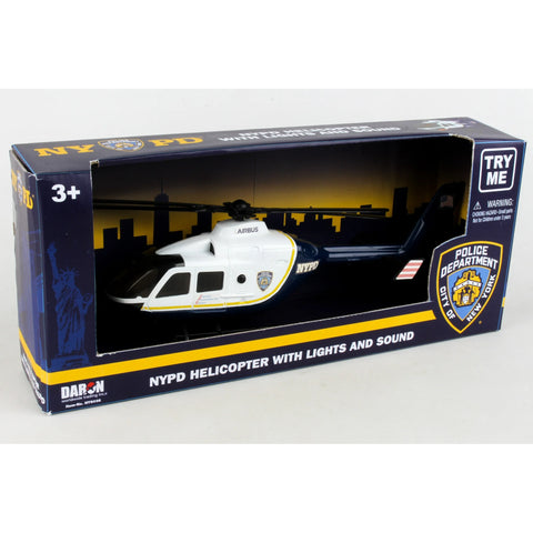 Daron # NY9038 NYPD Helicopter With Lights And Sound