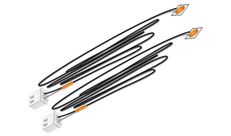 Woodland Scenics # JP5742 LED Stick-on Lights / Yellow