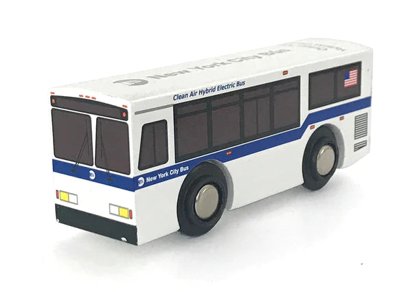 MUNI PALS # 00128 NYC BUS MTA ORION VII BUS HYBRID-ELECTRIC