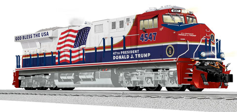 Lionel # 2533047 President Trump Legacy ES44 Diesel Locomotive #4547