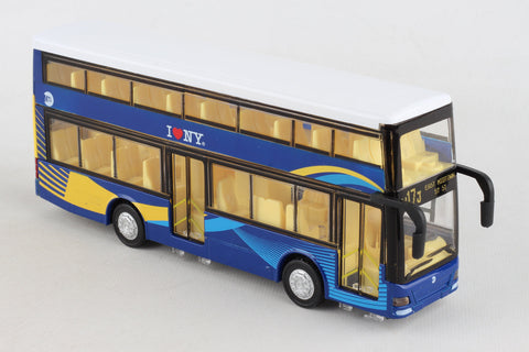 Daron # NY135610 New York City Double Decker Bus W/ Lights & Sound