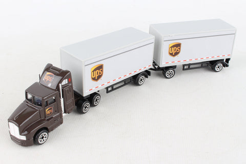 Daron # RT4345 UPS Tandem Tractor Trailer