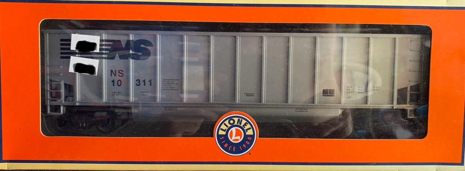 Lionel # 27870 NS Bathtub Gondola #10311