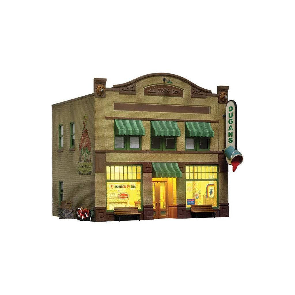 Woodland Scenics # BR5853 Dugan's Paint Store Built & Ready O Scale