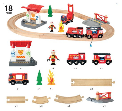 Brio # 33815 Firefighter Set