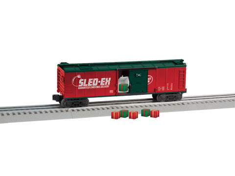 Lionel # 2128250 SledEx Present Unloading Car